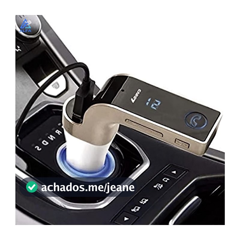 Adaptador Bluetooth Para Rádio De Carro Transmissor FM Sem Fio USB Entrada P2 Auxiliar E Cartão TF Envio Já