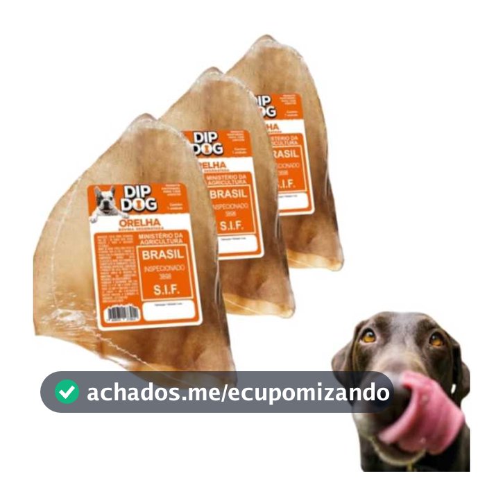 Petisco cachorro orelha bovina  para cães mordedor natural desidratado adestrador pet diversos