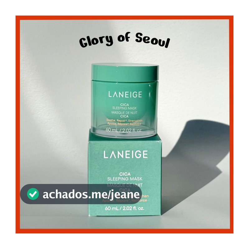 [RENEWED] LANEIGE Hypoallergenic Cica Sleeping Mask 25ml, 60ml