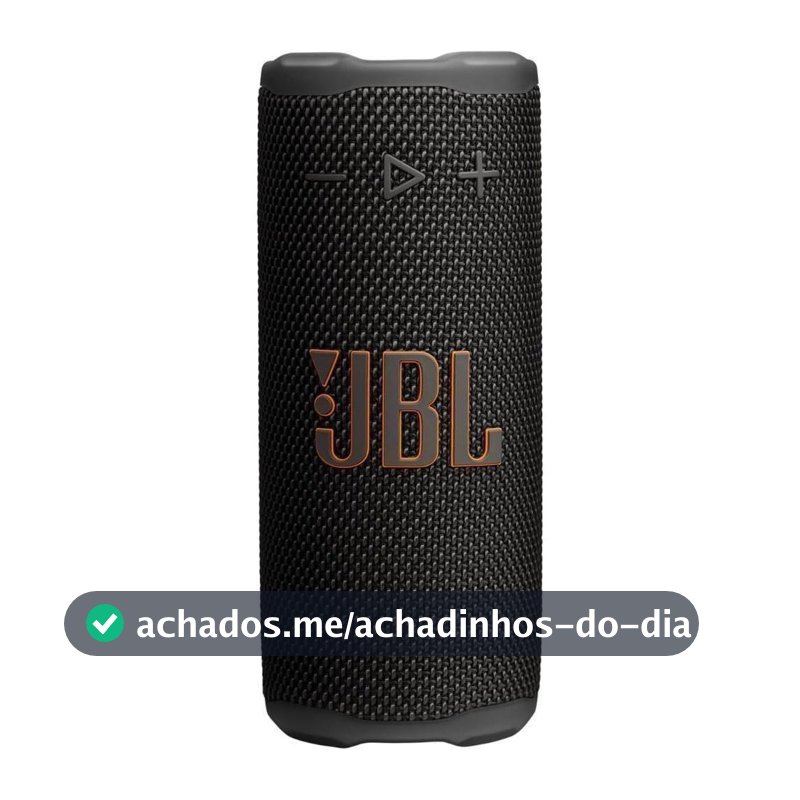 Caixa de Som Portátil JBL Grip 16W Bluetooth À Prova D'água