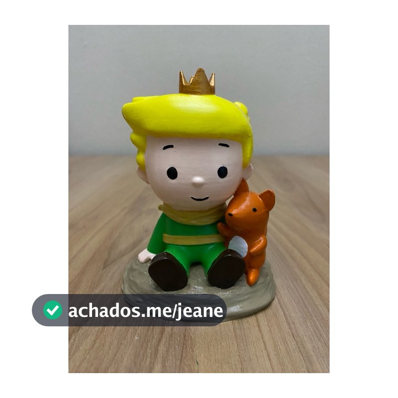 Boneco Colecionavel O PEQUENO PRINCIPE Figura Decorativa Action Figure Colecionaveis Impressao 3d