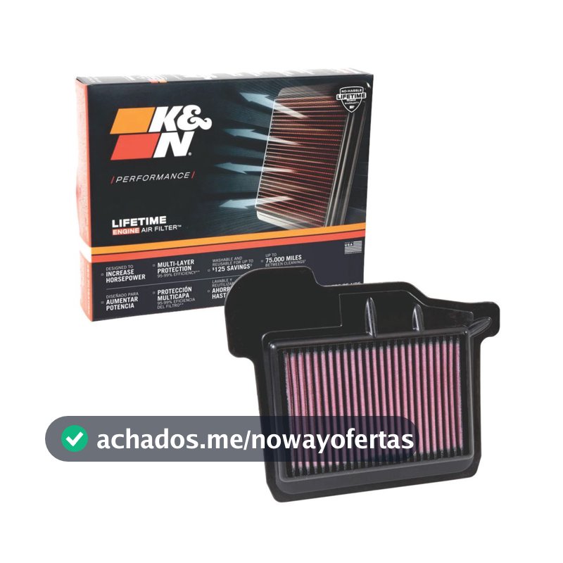 Filtro Ar K&n Kn Yamaha Mt09 Mt 09 Todas 2015 A 2020 Mt-09 Mt09 Tracer Gt 2020 2021 2022 YA-8514