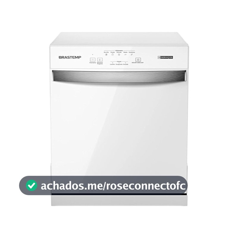 Lava Louças 8 Serviços Brastemp Branca - BLF08BB