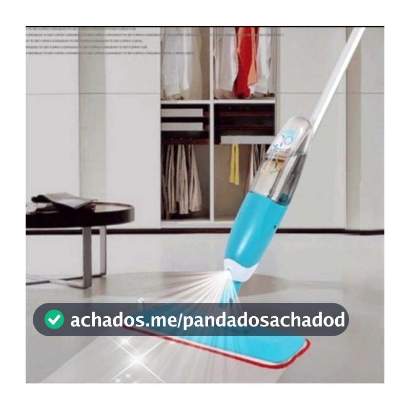 Mop Spray Refil de Microfibra Com Reservatório