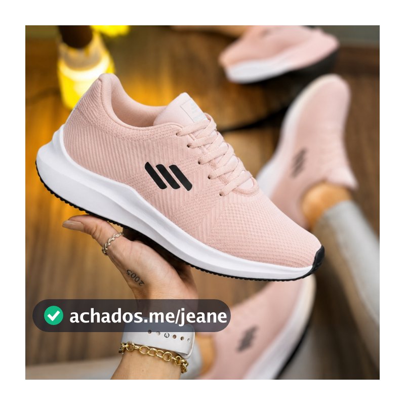 Tênis O2x Feminino Esportivo Confortável Leve Treino Caminhada Fitness