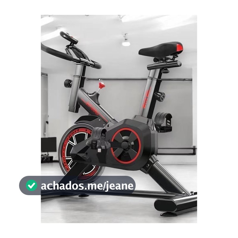 Bicicleta Ergométrica Silenciosa com Volante de 15kg e Suporte de 120kg