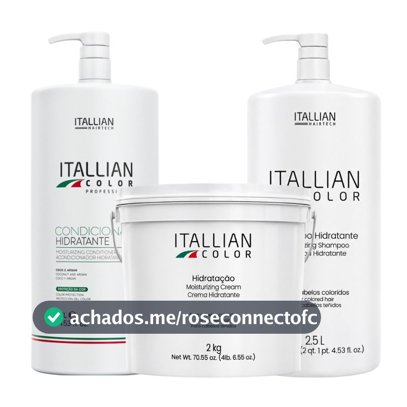KIT SHAMPOO E CONDICIONADOR 2,5 LTS HIDRATAÇÃO 2KG