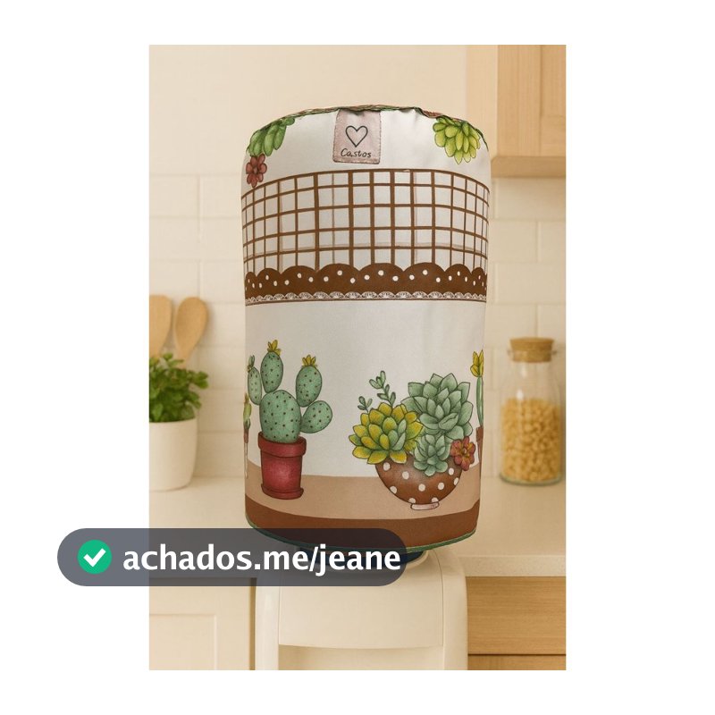 Capa para Galão de Água 20L Protege e Decora sua Cozinha