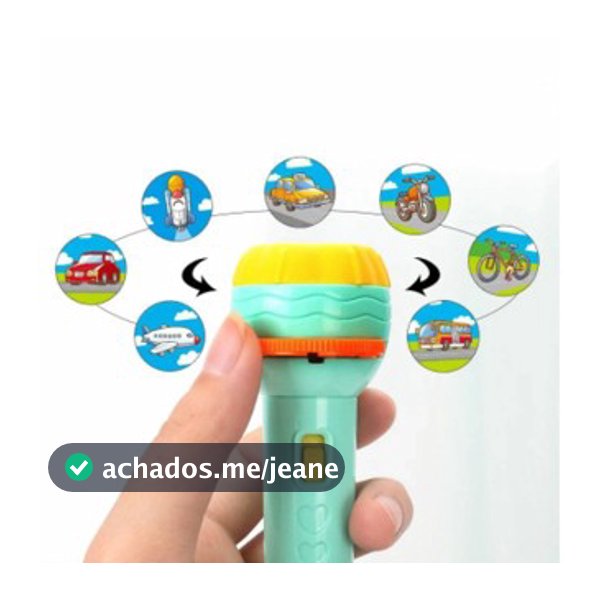 Lanterna Projeção Infantil imagens Divertidas Brinquedo Crianças