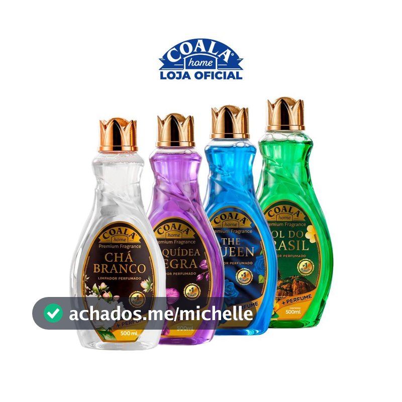 Kit Coala Coleção de Lançamentos - Limpadores Perfumados Coala 500ml