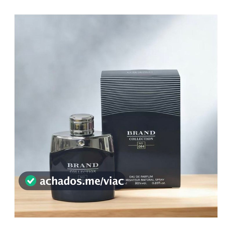 Brand Collection N° 084- Perfume Fe Masculino de 25ml perfume pequeno para bolsa