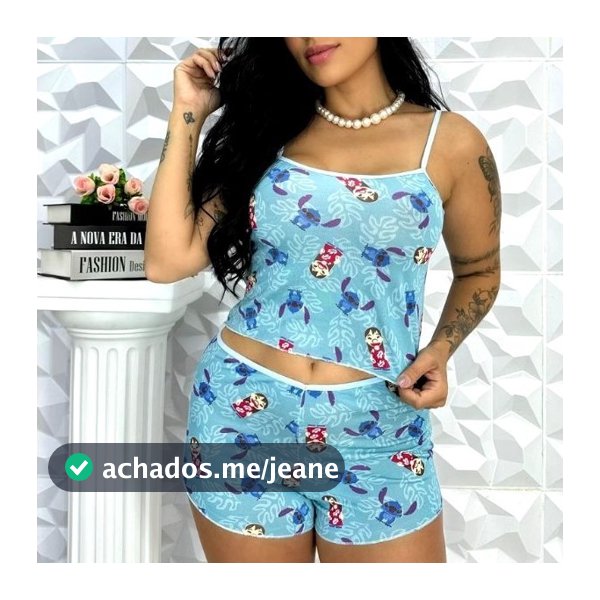 Kit babydoll blogueira sapequinha short + blusinha leve e confortável