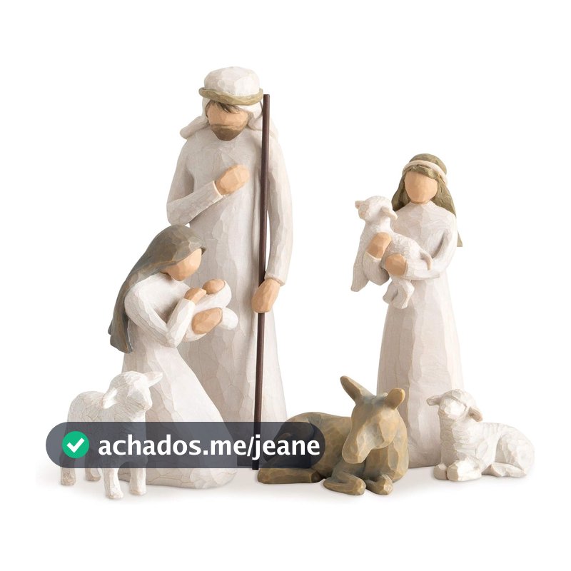 Conjunto De Presépio De Natal De 6 Peças , Figuras Esculpidas Pintadas À Mão Para Comemorar A História E Construir Tradi