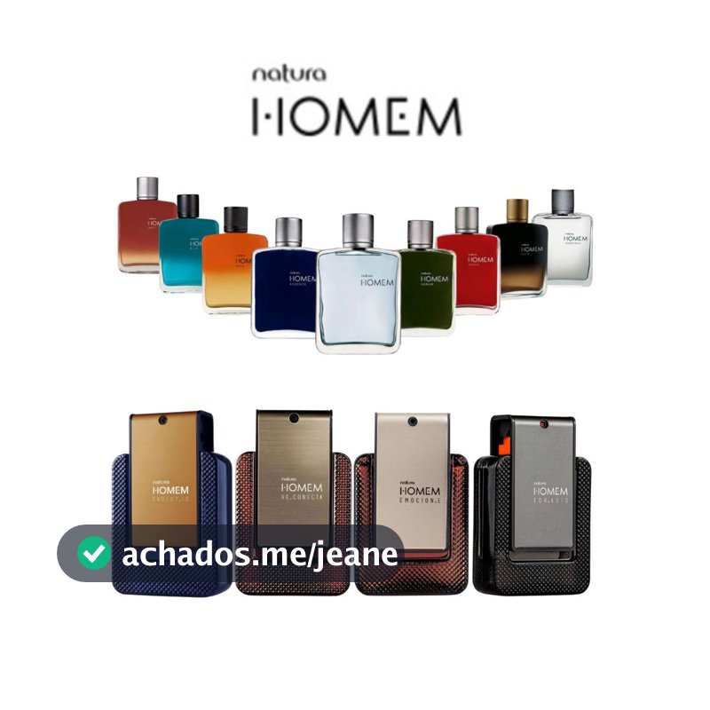 Natura Homem 100ml (GARANTIA DE ORIGINALIDADE)