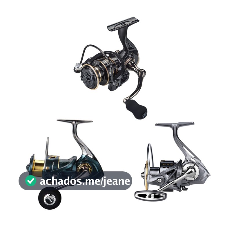 Carretel Molinete De Pesca Rolamento De Esferas Carretel De Pesca Carretel de haste marítima Carretel de pesca de metal