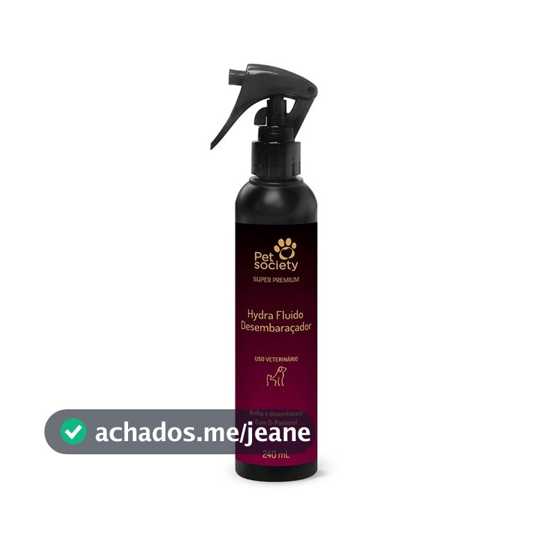 Fluído Desembaraçador Para Pelos Tira Nós Pet Cães e Gatos Hydra Super Premium 240ml