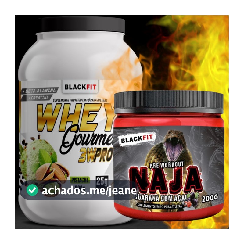 WHEY + PRÉ TREINO - MAXIMO DESENPENHO