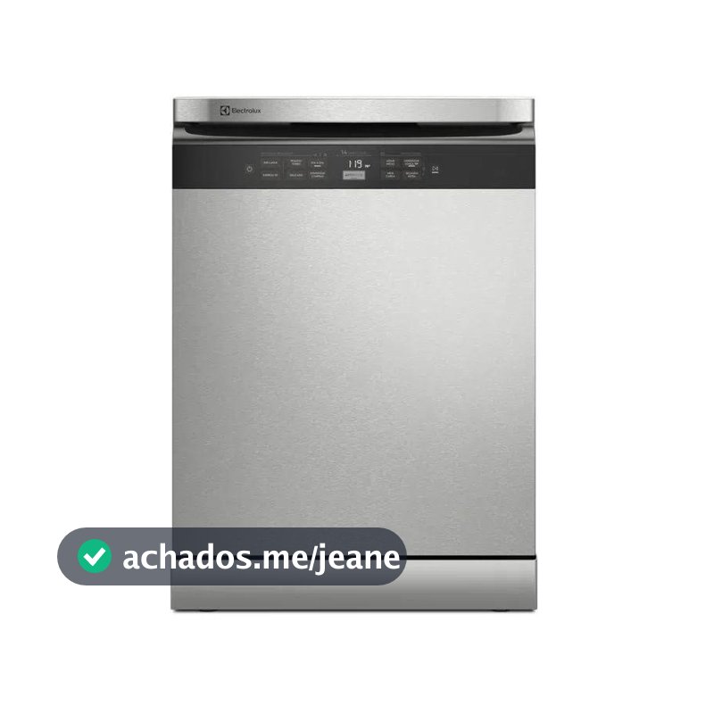 Lava-Louças Electrolux 14 Serviços Inox com Função Higienizar Compras (LL14X)