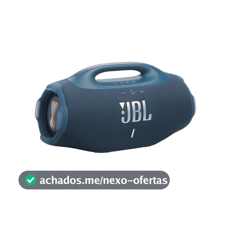 Caixa de Som Bluetooth JBL Boombox 4, com Auracast, IP68 Azul - 28913918