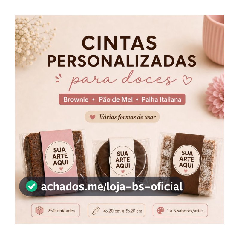 Cinta Personalizada Embalagem Rótulo Faixa Papel Etiqueta Premium Tags Fita Brownie Cook Pão de Mel Palha Italiana