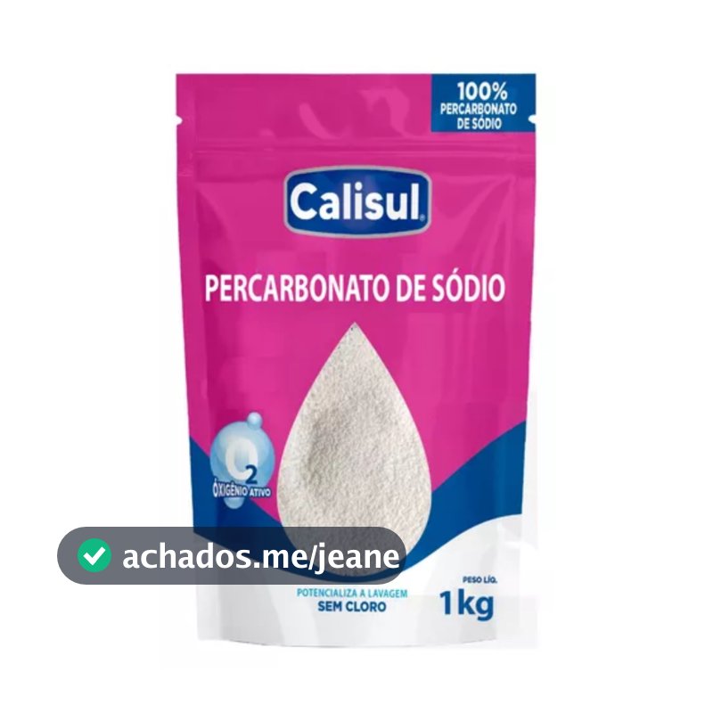 Calisul Percarbonato 100% Pureza total - Tira Manchas Natural
