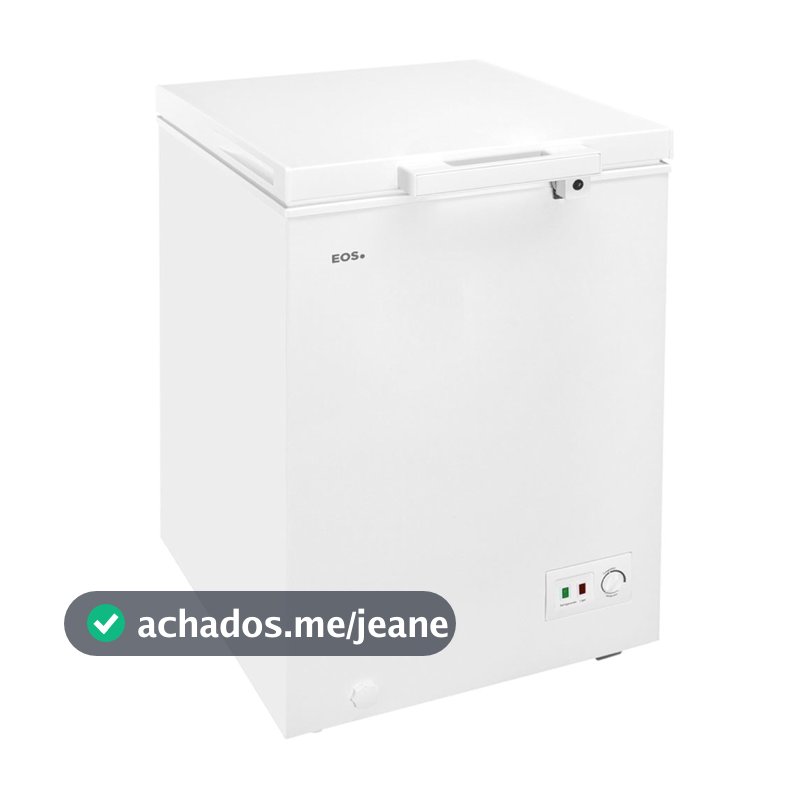 Freezer e Conservador Horizontal 110 litros EcoGelo - EFH120X - EOS