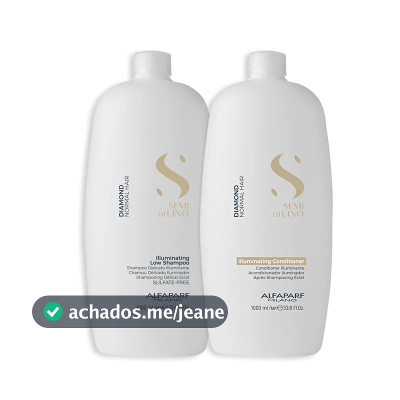 Kit Diamond Shampoo e Condicionador - Alfaparf