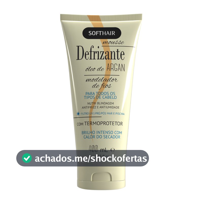 Defrizante Óleo de Argan 400ml Softhair