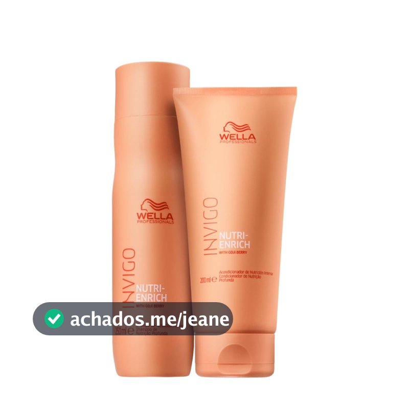 Kit Wella Invigo Nutri Enrich (2 Produtos Pequenos)