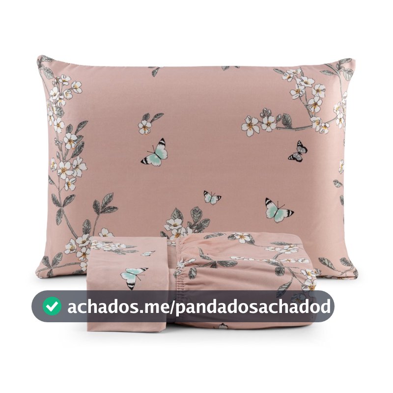 Jogo de Lençol Casal 3 Peças 200 Fios Cama Box com Elástico Macio