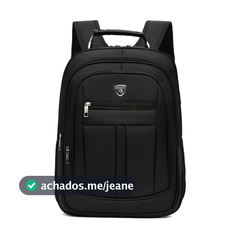 Mochila Para Notebook Empresarial Resistente Bem Espaçosa Faculdade Trabalho Viagem