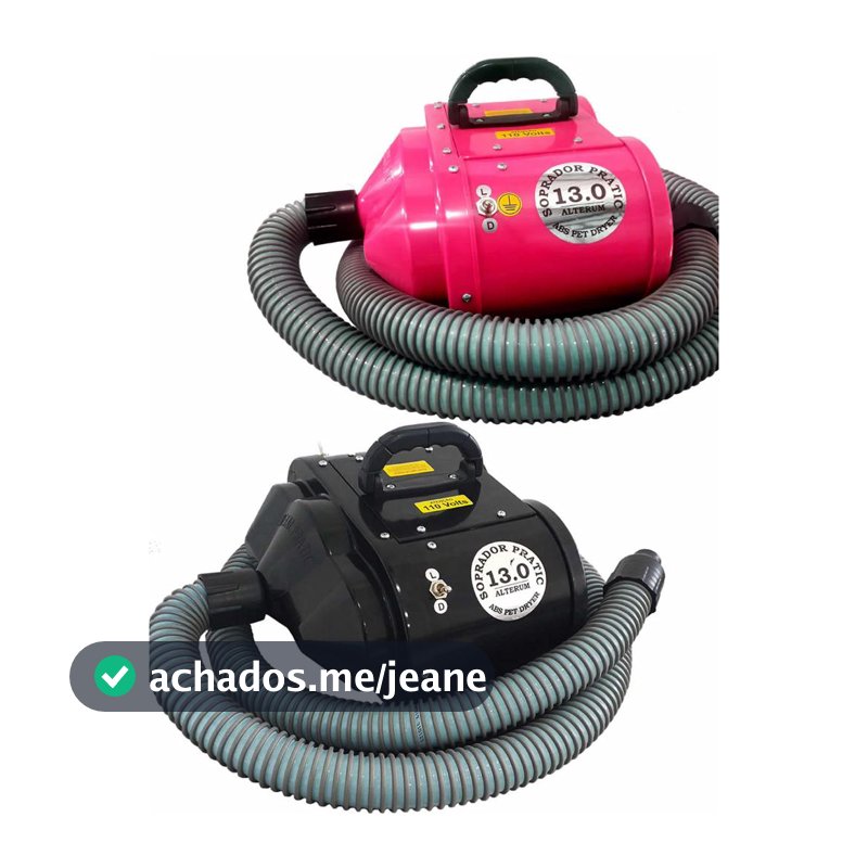 Soprador Secador Profissional Pet 2 Motores Banho e Tosa