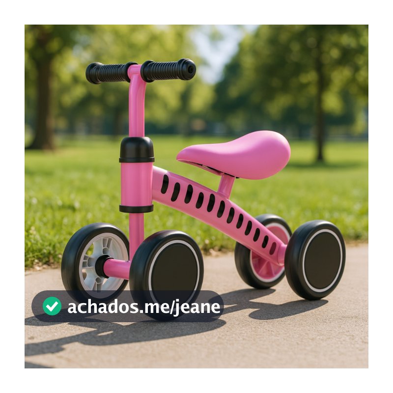 Bicicleta Infantil Sem Pedais Andador Quadriciclo Para Crianças