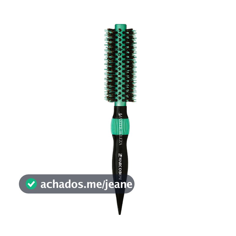 Escova Profissional Thermal Metallic Modelo Class 40mm Verde