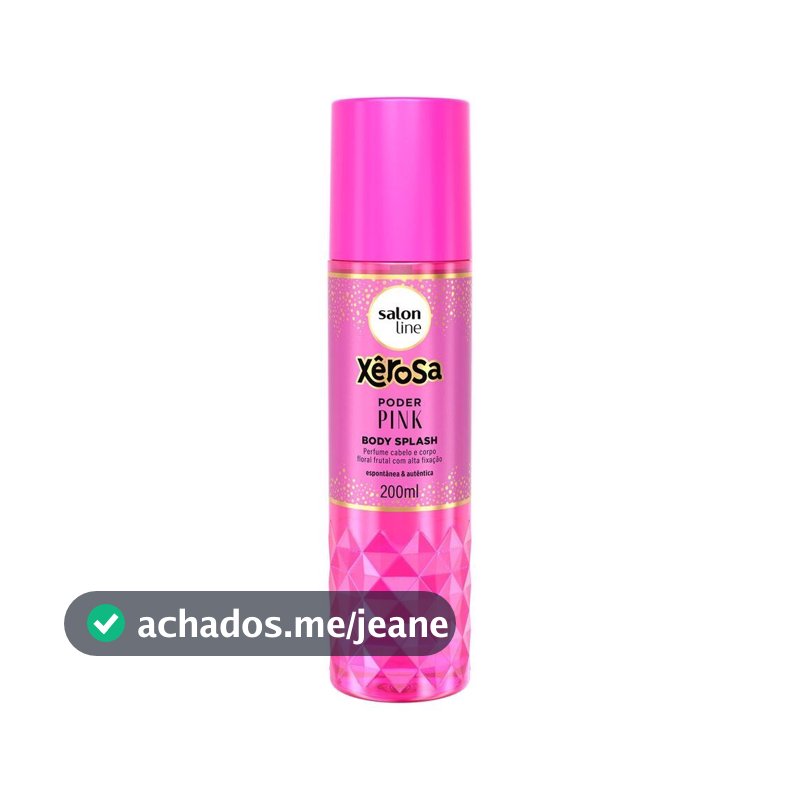 Body Splash Xêrosa Poder Pink 200ml