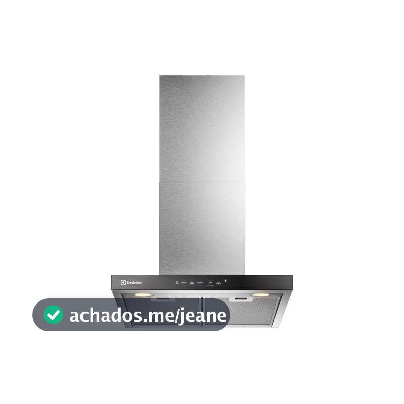 Coifa de Parede Electrolux 60cm Inox Experience com Inteligência Artificial e Alto Poder Sucção (CE6TF)