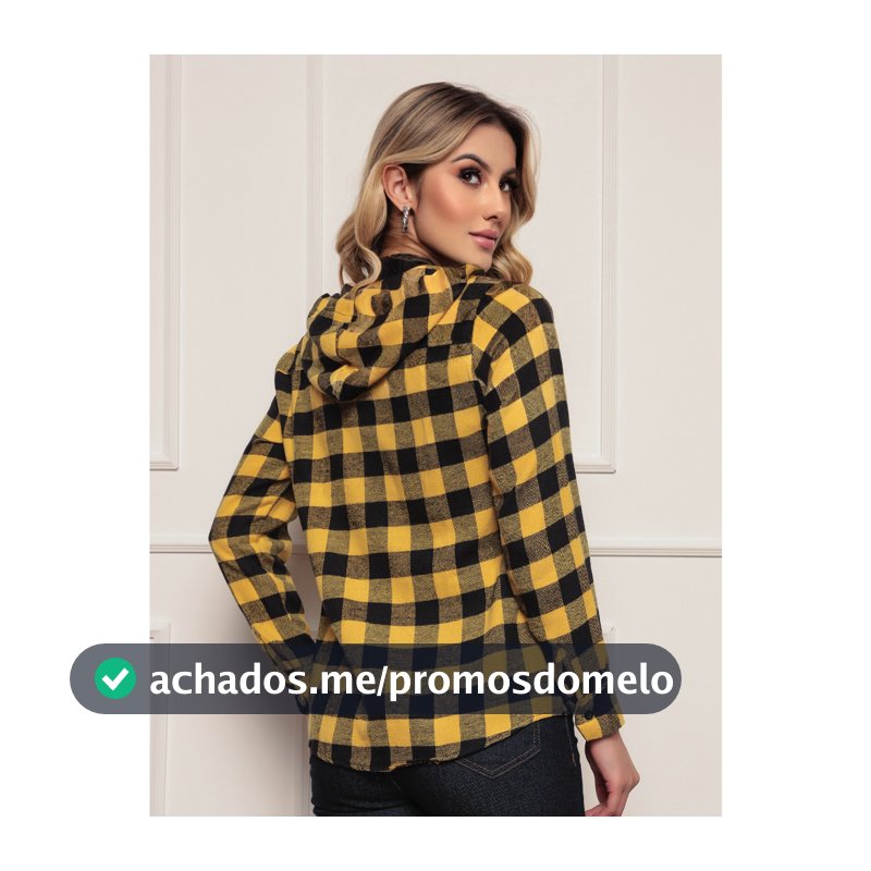 Camisa femininas xadrez blusinha blusas feminina Quadriculado