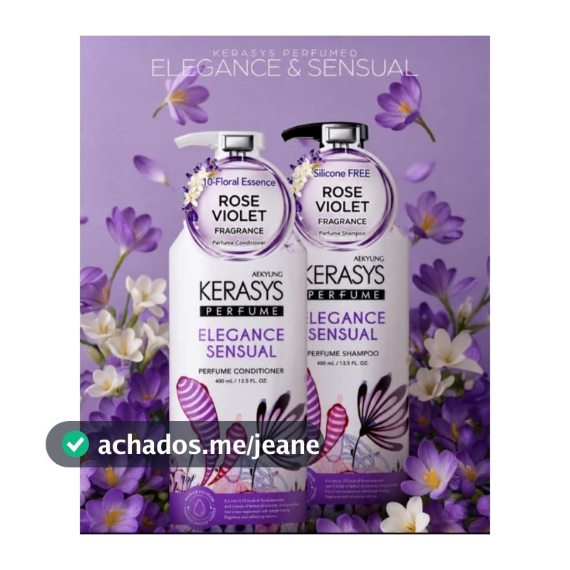 Kerasys Perfume Elegance Sensual shampoo e Condicionador 400/600ml