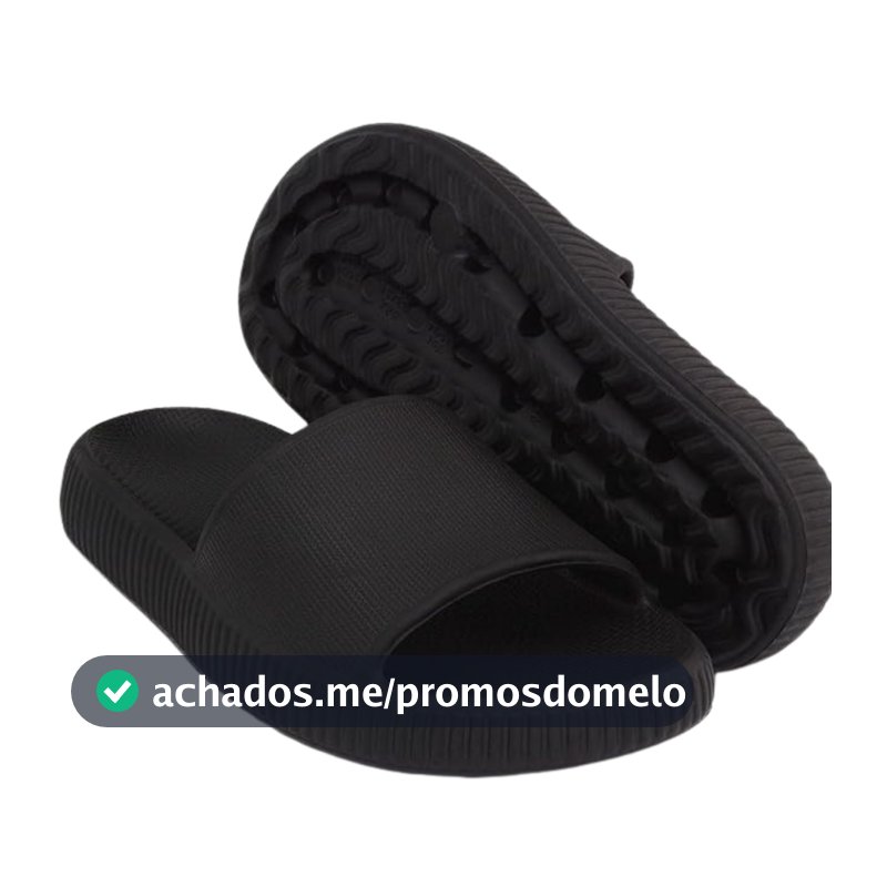 Chinelo Slide Nuvem Confort Unissex Ergonômico Anatômico