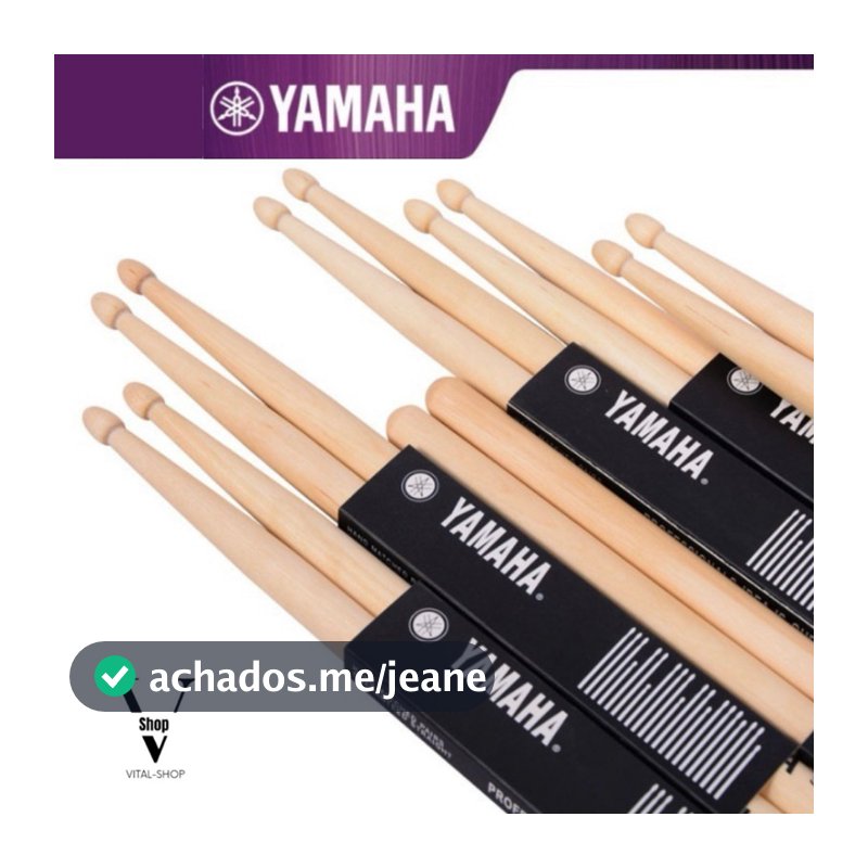 Baqueta Yamaha 5A (cada par) Maple