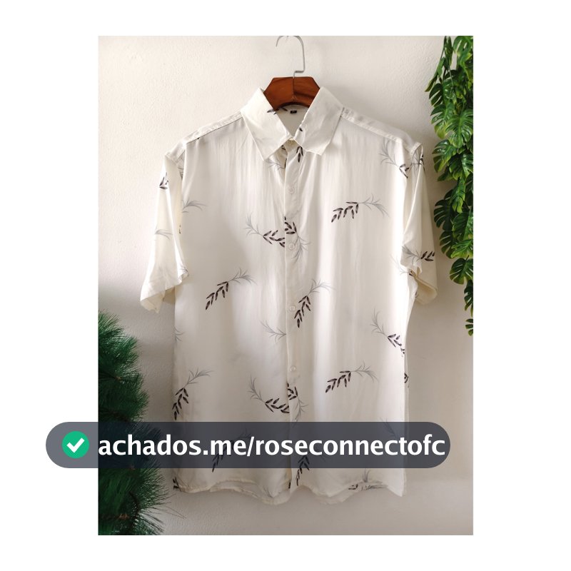 Camisas Social Floridas Masculinas Confortável Havaiana Estampadas encolhe um pouquinho
