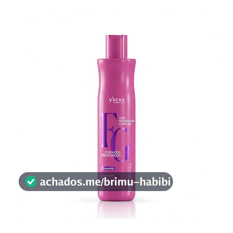 Shampoo Cronograma Capilar Cuidados Profundos - Fashion Gold