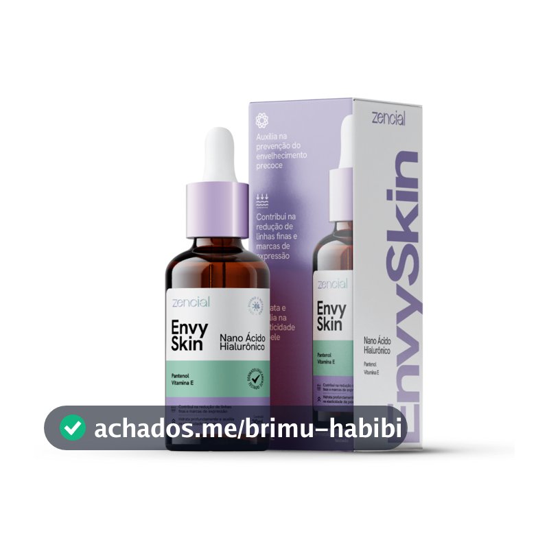 Sérum Facial Anti-Idade com Ácido Hialurônico – Rugas, Firmeza e Hidratação
