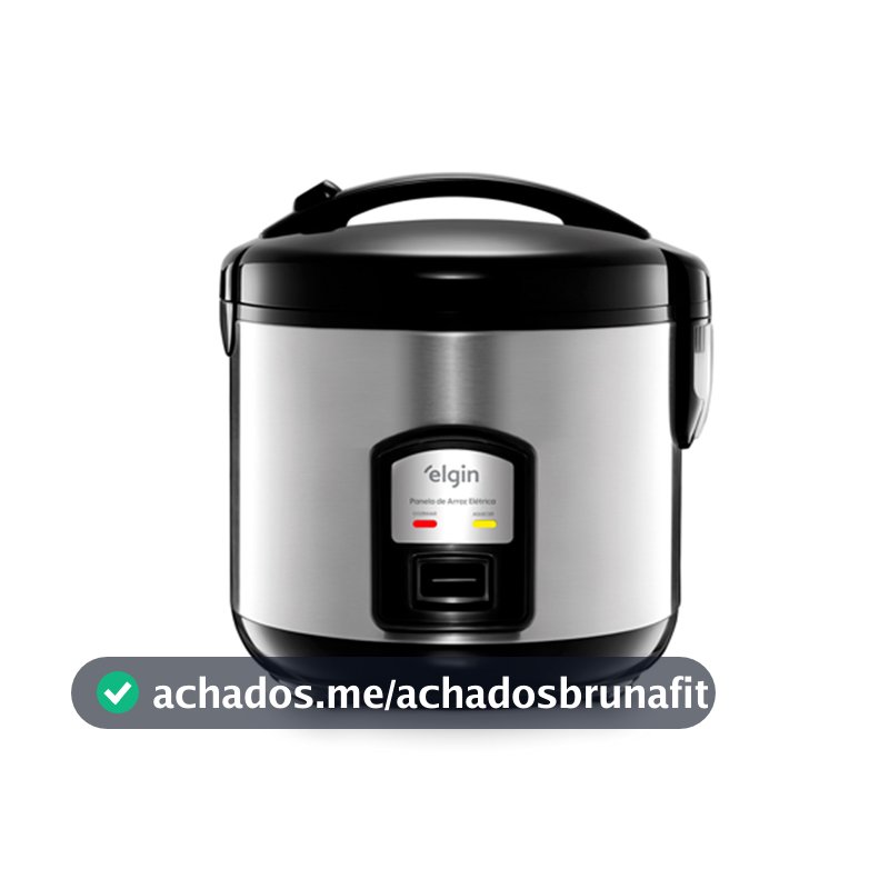 Panela de Arroz Elgin Gran Rizzo 10 Xícaras 700w Inox - 220v