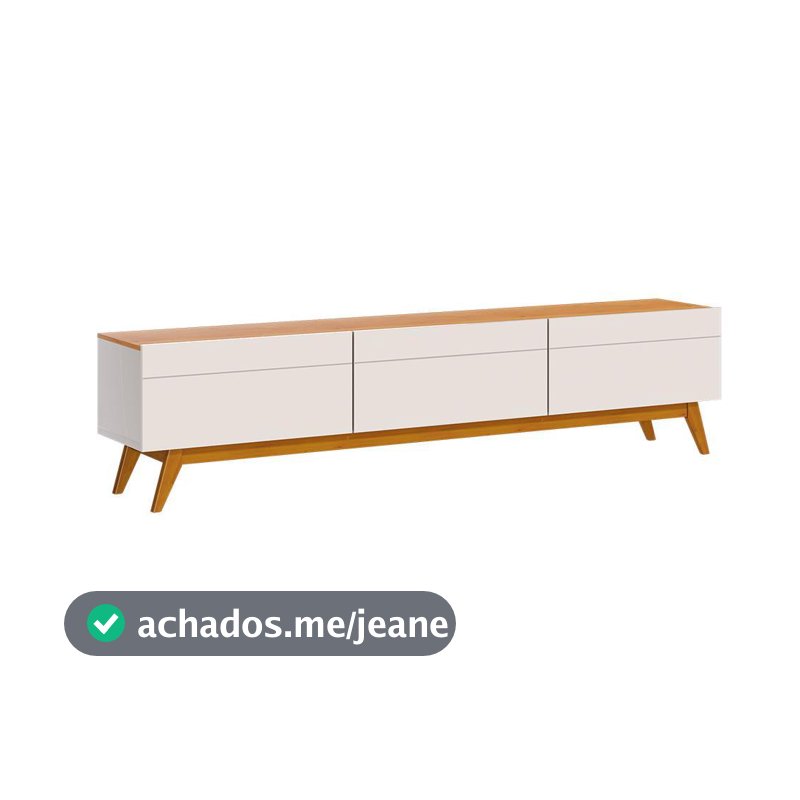 Rack Classic I Off White e Nature 52x218 cm