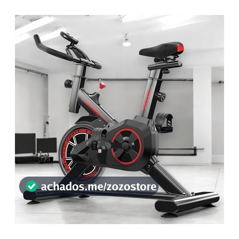 Bicicleta Spinning Ergométrica Para Exercícios Com Monitor Profissional Sport Suporta até 120kg