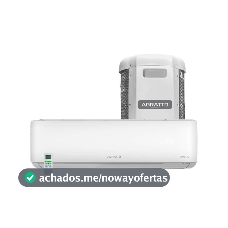 Ar Condicionado Split Inverter Agratto Zen Top 9000 BTU/h Frio ZICST9F - 220 Volts