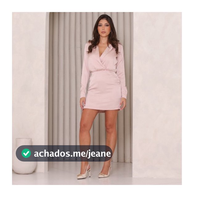 Vestido Blazer festa ACETINADO alfaiataria preto Nude off