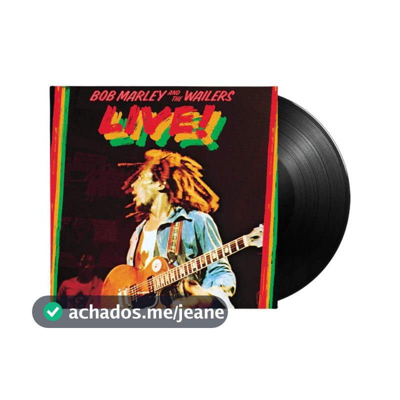Vinil Bob Marley & The Wailers - Live! (2015 LP) - Importado