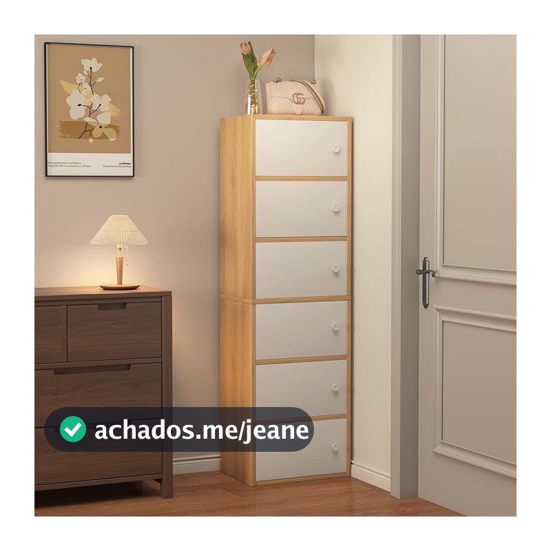 organizador de escritório doméstico, prateleiras armário armazenamento Estante de madeira com porta, estante para livros